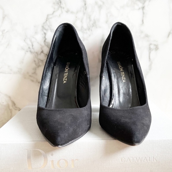 Ramon Tenza Suede Heels - Picture 11 of 11
